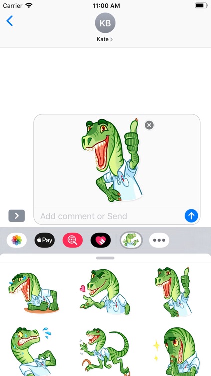Crocodile Stickers Pack screenshot-3
