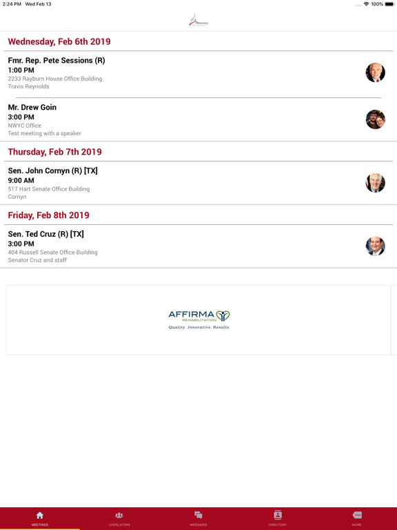 Screenshot #6 pour AdvocacyDay