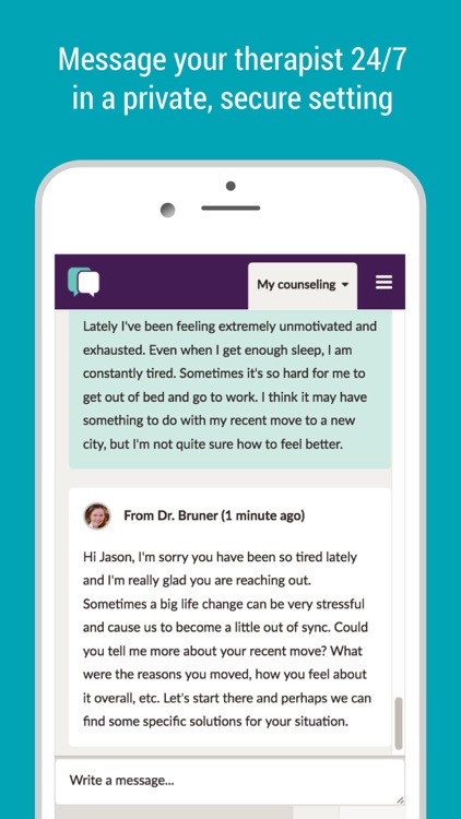 MyTherapist - Counseling screenshot-3