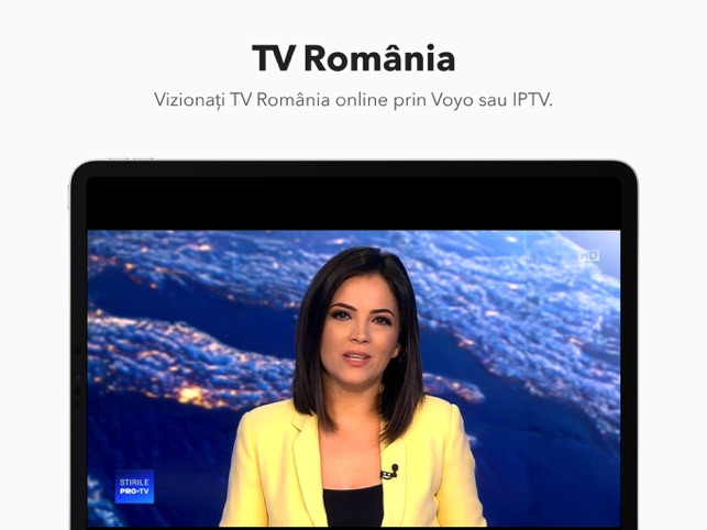 TV Romania X su App Store