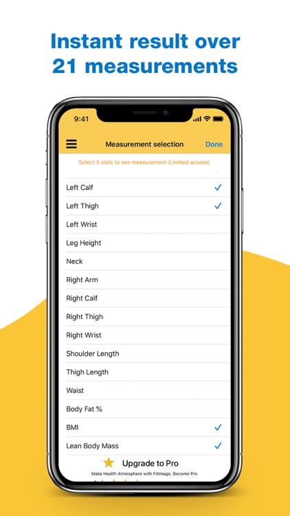 Fitimage - Body Fat Calculator screenshot-3