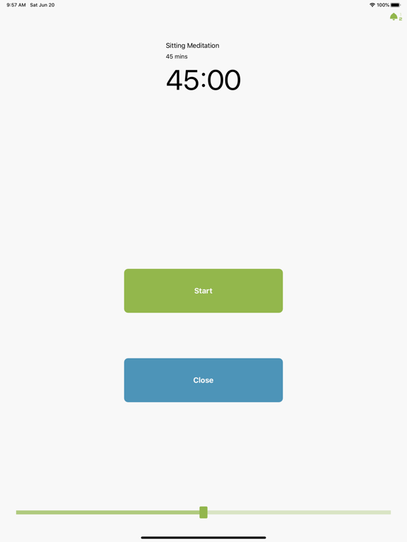 Screenshot #5 pour Preset Meditation Timer