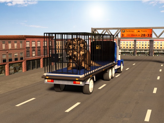 Dino Park Truck Simulator 2019 iPad screenshot