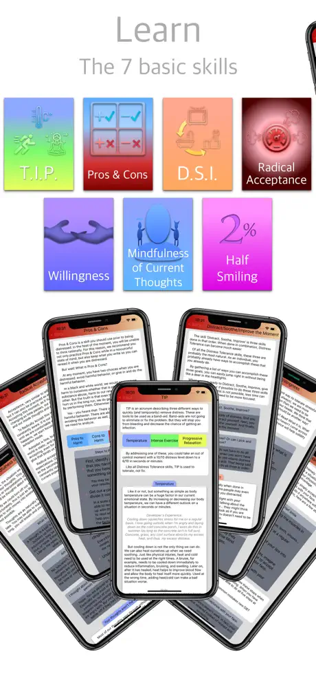 DBT Distress Tolerance Tools