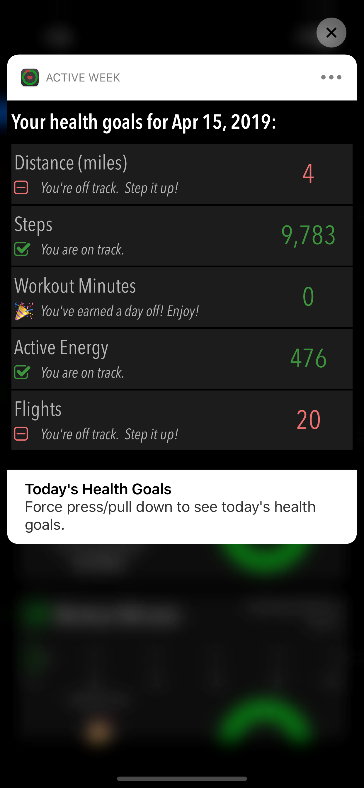 Active Week