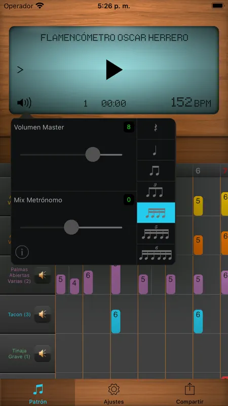 Flamencómetro Oscar Herrero screenshot 3 of 7