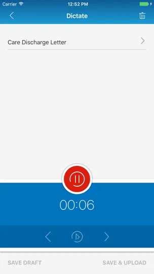 Screenshot von CGM CLINICAL Mobile auf dem iPhone 5