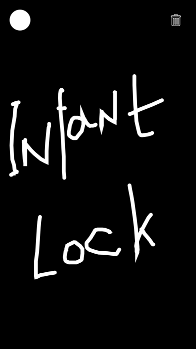 Screenshot #2 pour Infant Lock - black screen