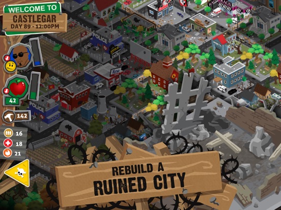 Rebuild 3: Gangs of Deadsville iPad app afbeelding 1