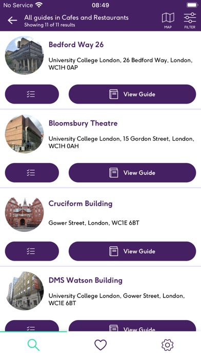 AccessAble – UCL screenshot 2