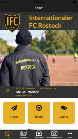 Game screenshot Internationaler FC Rostock apk