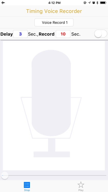 Timing Voice Recorder screenshot-3
