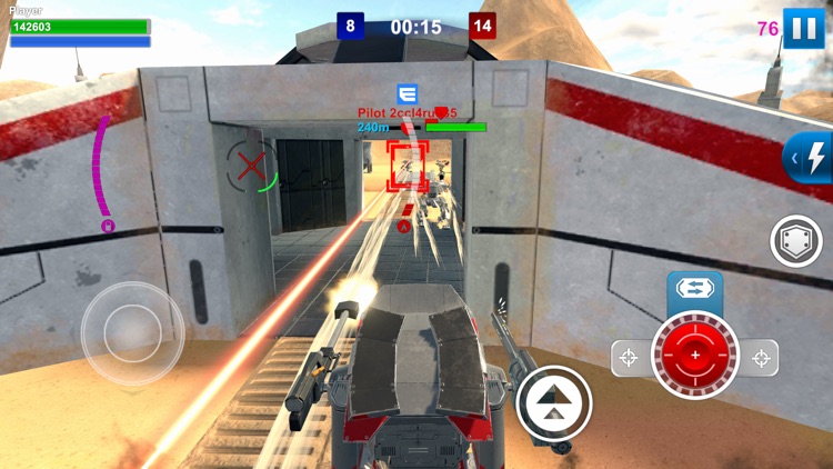 Mech Wars -Online Robot Battle screenshot-8