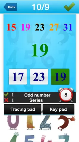 Game screenshot Number Series for kids hack