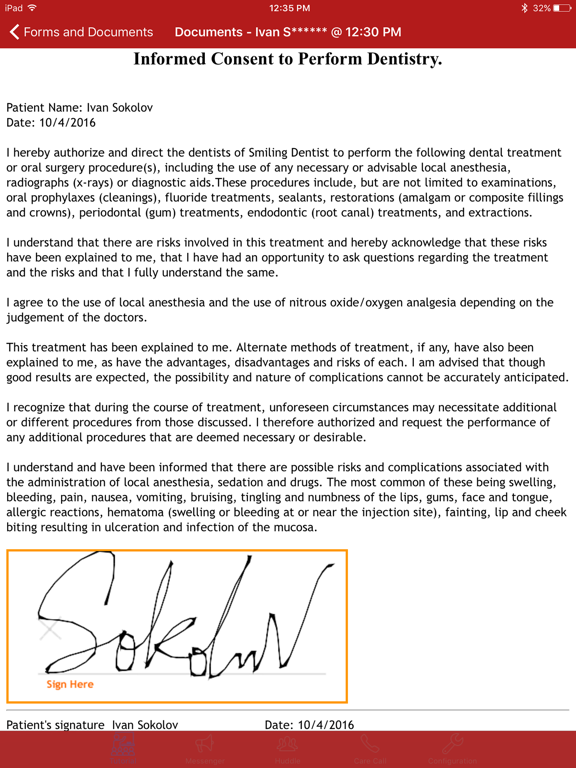 YAPI iPad screenshot 4 - Medical app