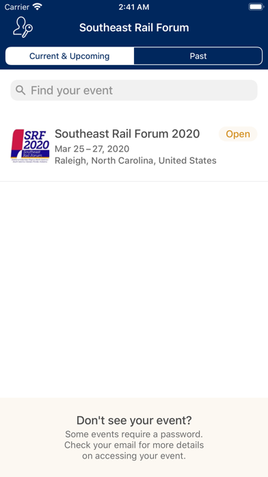How to cancel & delete Southeast Rail Forum 2018 from iphone & ipad 2