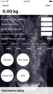 dairy feed manager iphone screenshot 1