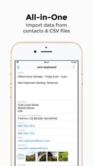 Contact Map - The Map Planner iphone bilder 1