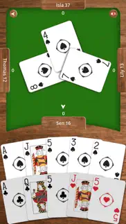 hearts - queen of spades iphone screenshot 3