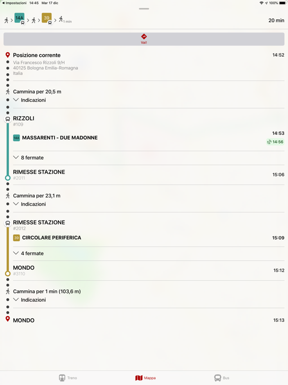 WeBus - Bologna e Ferrara iPad screenshot 3
