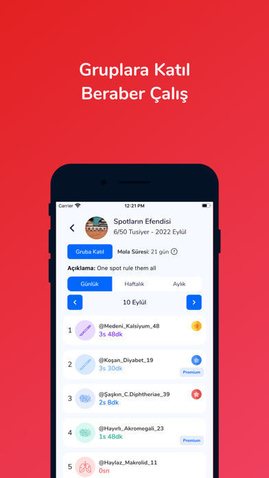 Tusiyer App - TUS Kronometre Screenshot