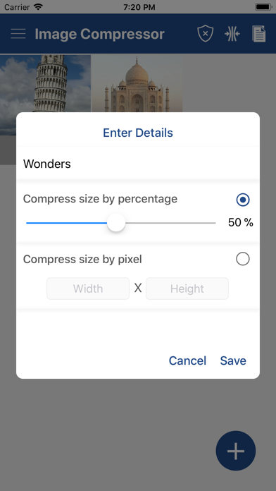 Screenshot #3 pour Image Compressor Lite