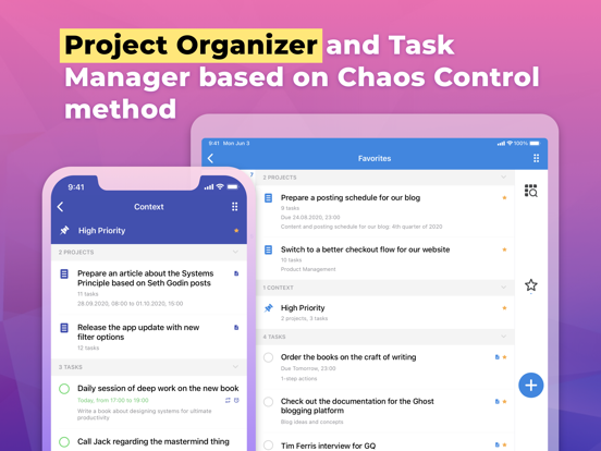 Screenshot #4 pour Chaos Control™: GTD Task List