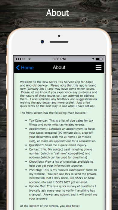 Screenshot #2 pour Aprils Tax Service Inc