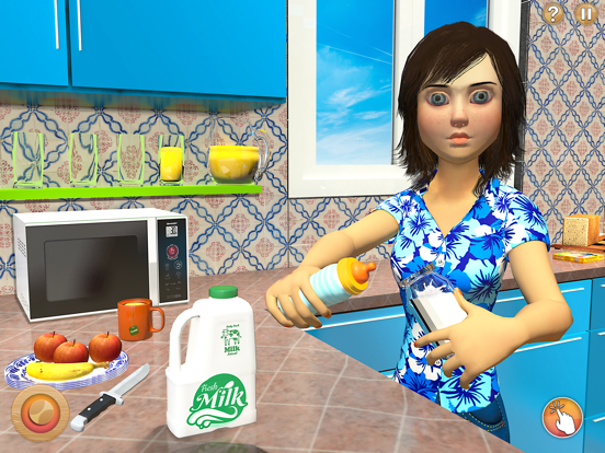 Super Mom Happy Family Sim iPad screenshot 5 - Games app