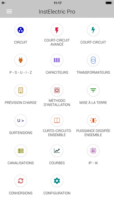Screenshot #1 pour InstElectric Pro - Électricité