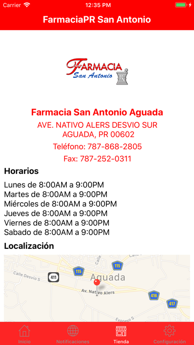 Screenshot #2 pour Farmacia PR San Antonio