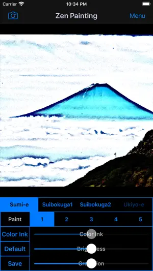 Zen Painting - Ukiyo-e Camera screenshot 2