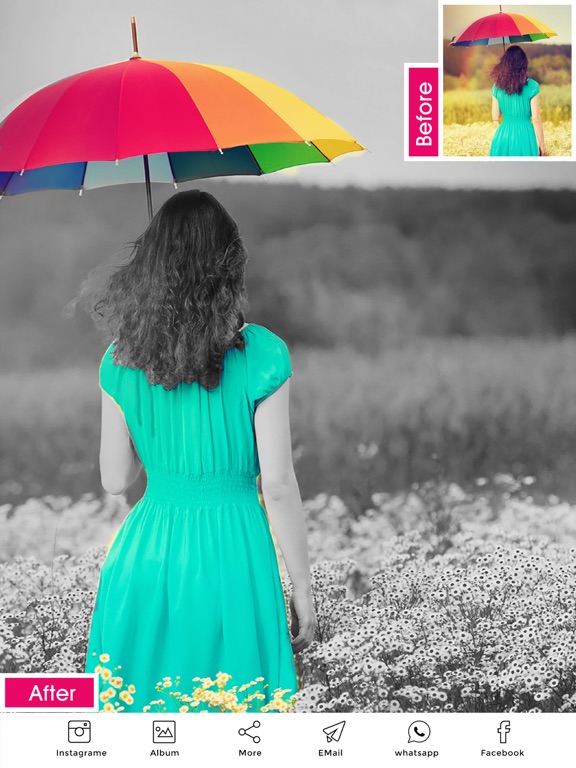 Screenshot #6 pour Color Splurge Pro - Pic Editor