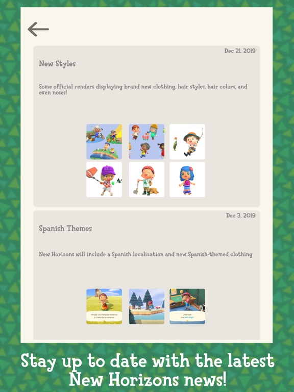 Companion for AC New Horizons iPad screenshot 6 - Reference app