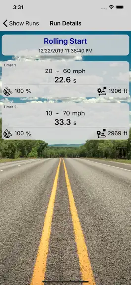 Game screenshot GPS Race Timer hack