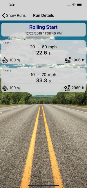 GPS Race Timer the App Store