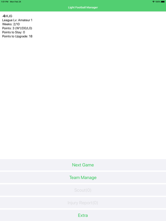 Screenshot #6 pour Light Football Manager