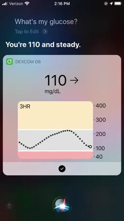Dexcom G6 screenshot 9