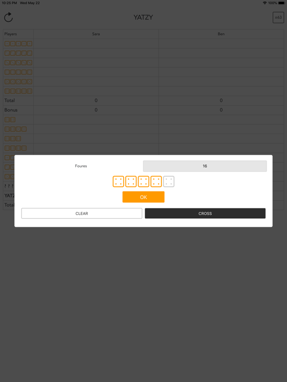 Screenshot #5 pour Yatzy Score Sheets