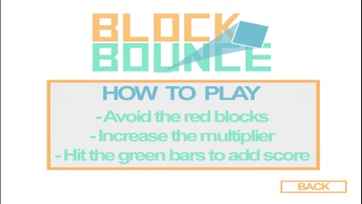 Screenshot #2 pour Block Bounce  Avoid Red Blocks