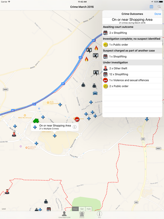 Screenshot #4 pour Crime Search