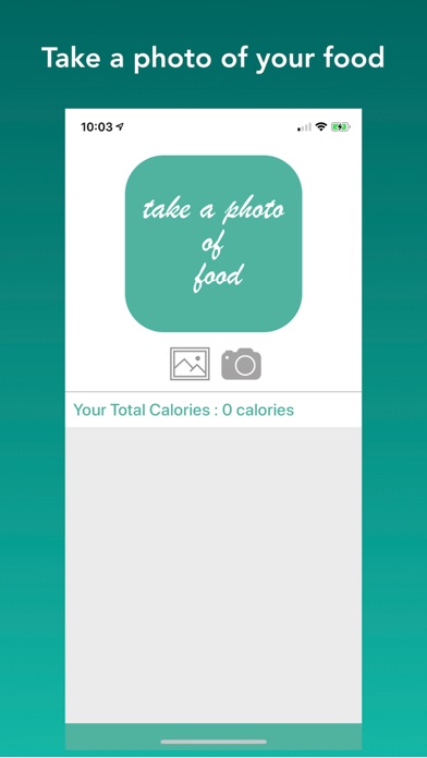 Screenshot #1 pour My Calorie Calculator
