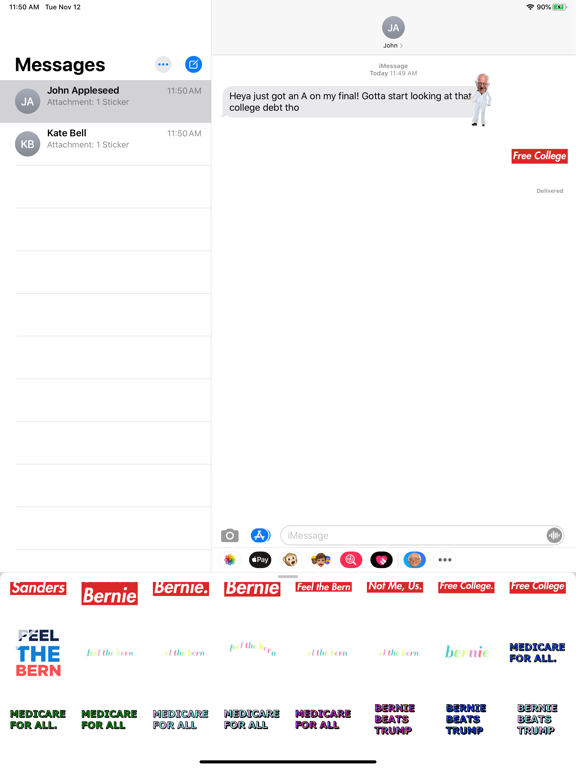 Screenshot #5 pour Bernie Sanders & Berniemoji