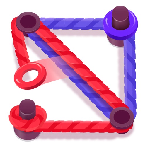 Rope Line 3D icon