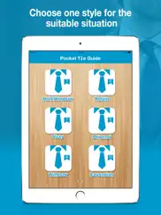 pocket tie guide ipad capturas de pantalla 2