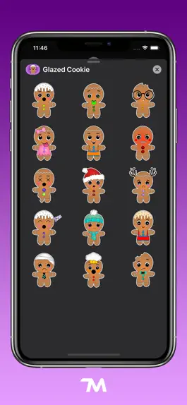 Game screenshot Glazed Cookie Stickers hack