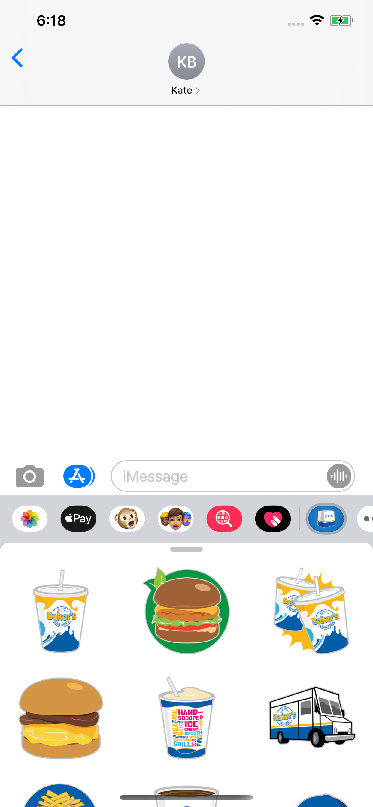 Baker's Sticker App