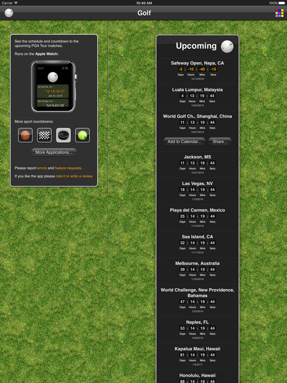 Screenshot #5 pour Golf - Lite