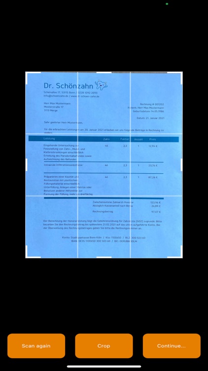 Care Concept InvoiceApp screenshot-3