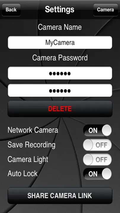 Camster! Instant Network Cam iPhone-skjermbilde 3